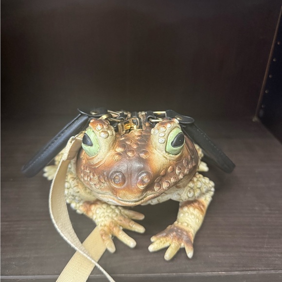 Windy willow latex toad frog purse - Picture 2 of 8